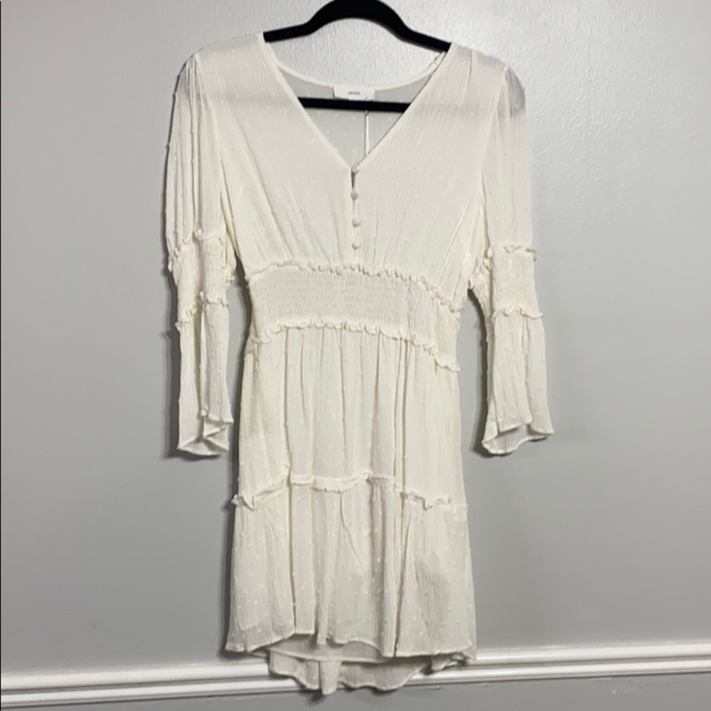 Yosemite Swiss dot smocked dress